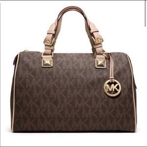 Michael Kors Grayson Medium Brown Bag